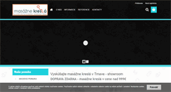 Desktop Screenshot of masaznekresla.com